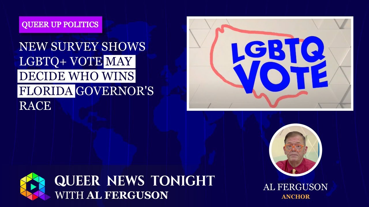 New Survey Shows LGBTQ+ Vote May Decide Who Wins Florida Governor's Race - GLAAD