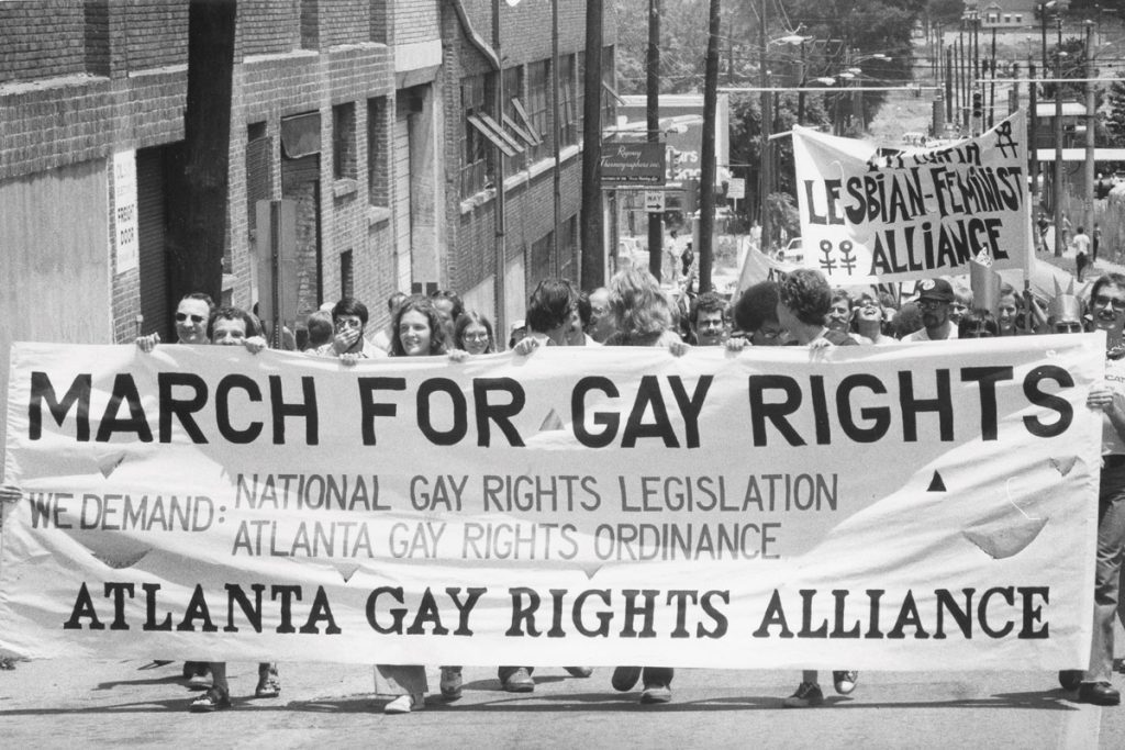 Atlanta Gay Rights Alliance, March for Gay Rights