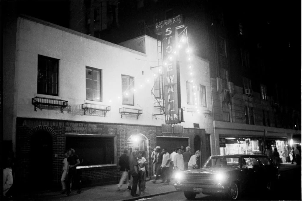 the Stonewall Inn on July 2, 1969, the Fifth Day of Clashes Between Patrons and the Police. the Bar in Operation Today, Which Looks Much As It Did Then, Was Made a National Monument in 2016.