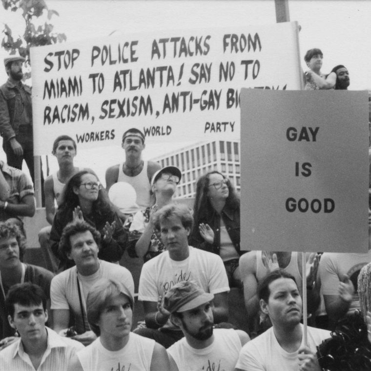 Atlanta the Lonesome Cowboy Protest