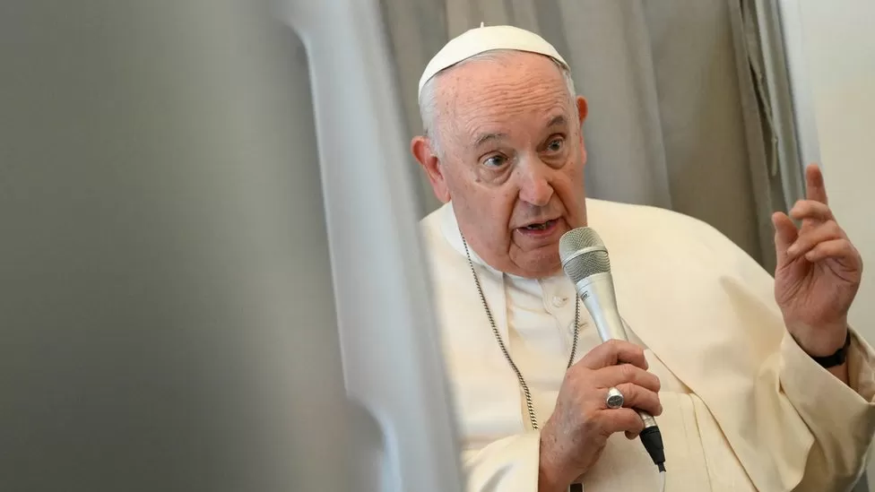 Pope Francis’s Statement- “Homosexuality is not a crime”. LGBTQ People Should be allowed in Church.