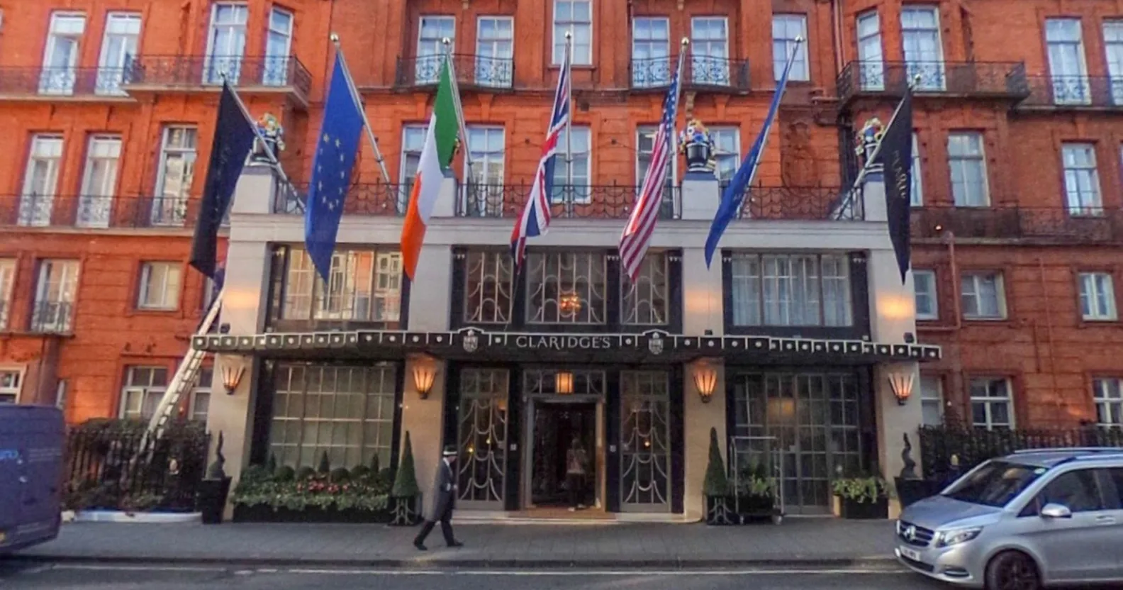 The former boss of London hotel Claridges